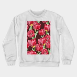 Tulip texture Crewneck Sweatshirt